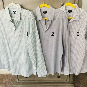 Express Men's Dress Shirt - Slim XL Tall